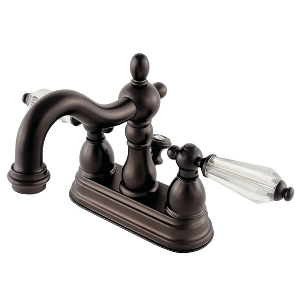 4" Centerset Bathroom Faucet, Oil Rubbed Bronze